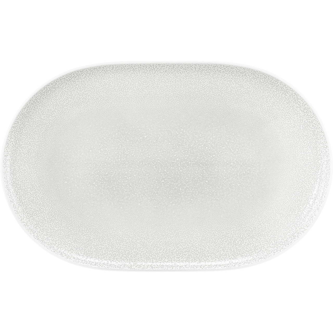 Sento Home, Teller / Servierplatte oval 384 x 245 mm Aura white